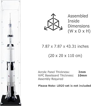 Amazon.com: SONGLECTION Acrylic Display Case Compatible for Lego